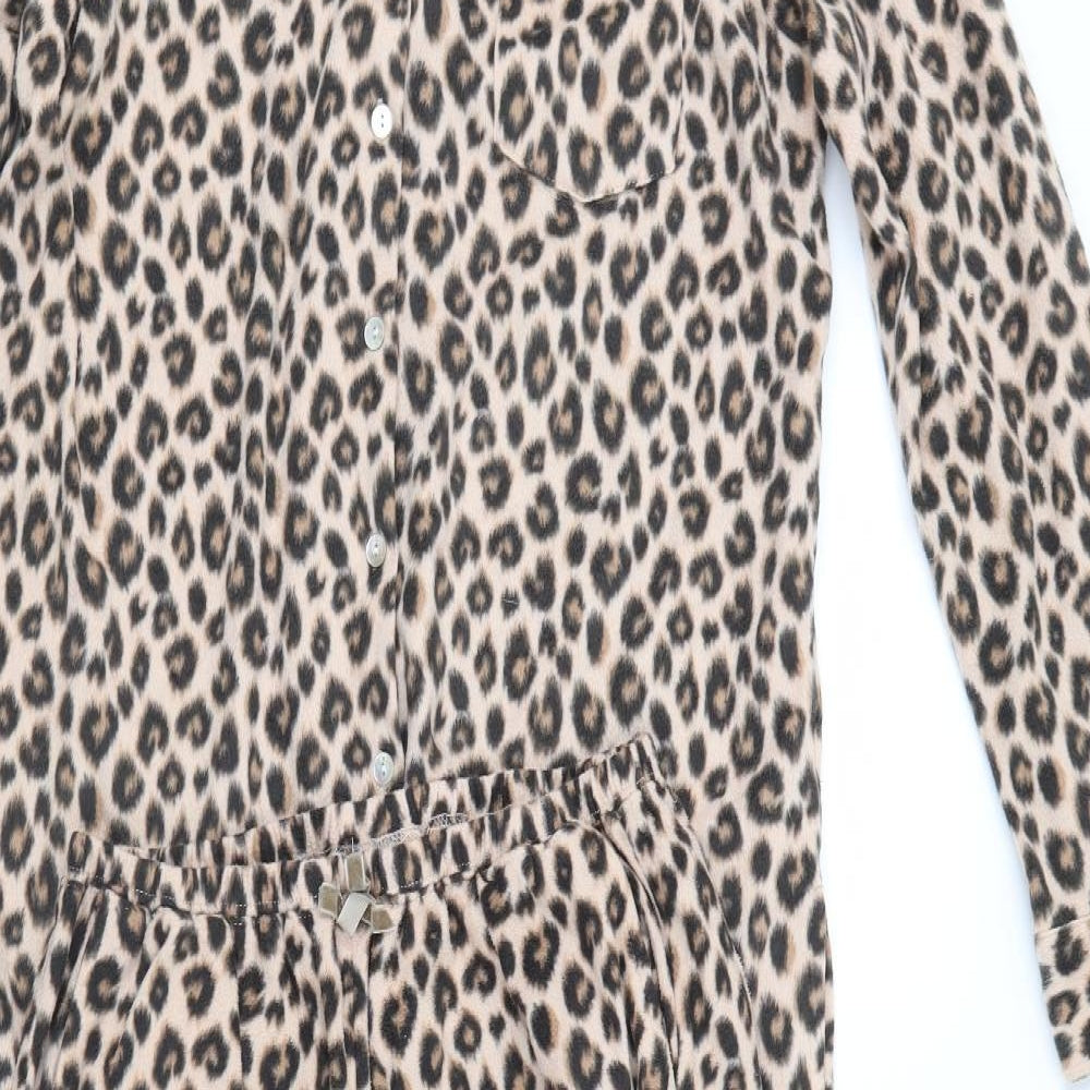 NEXT Womens Multicoloured Animal Print   Pyjama Set Size M