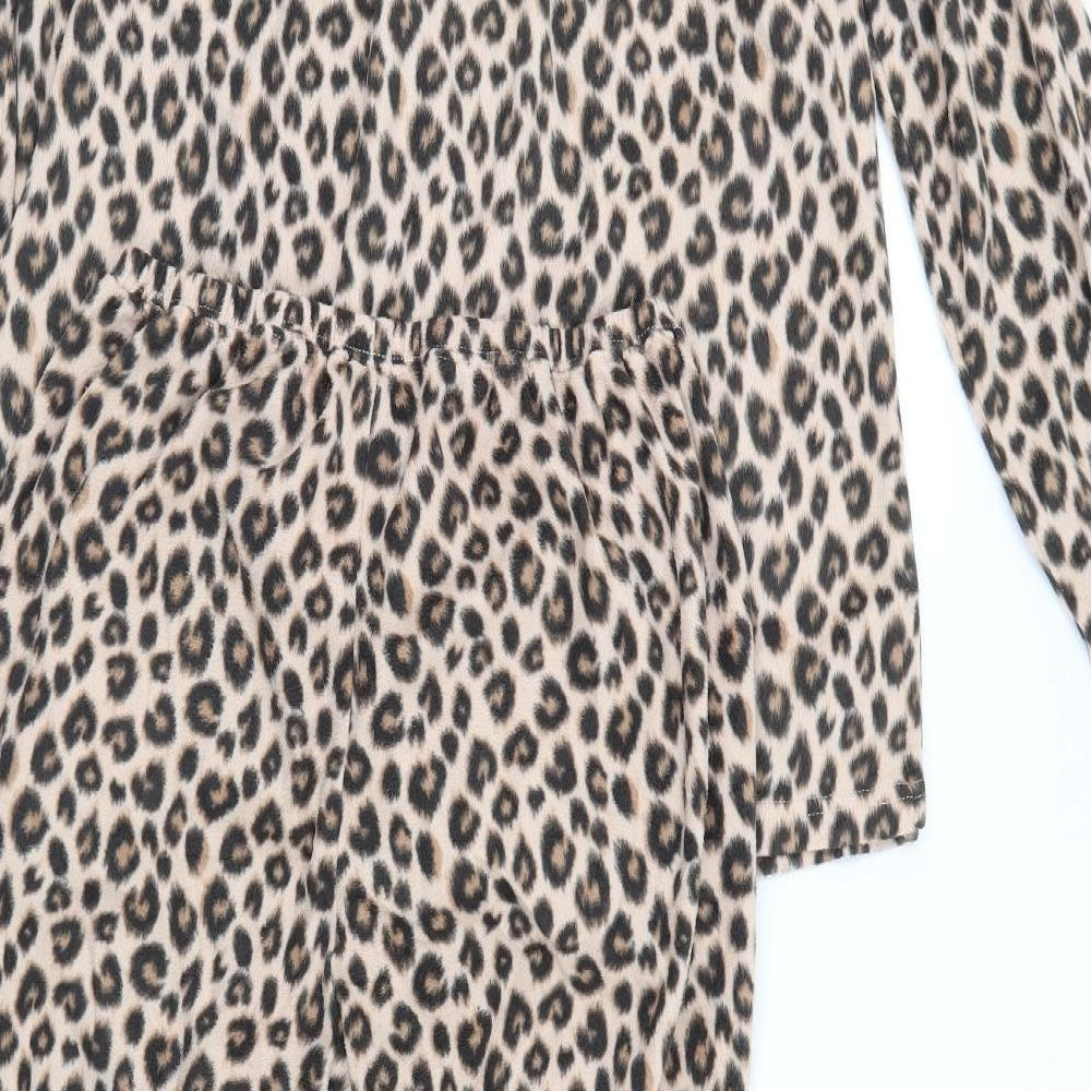 NEXT Womens Multicoloured Animal Print   Pyjama Set Size M