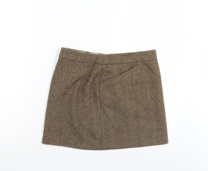 Gap Womens Brown Mini Skirt