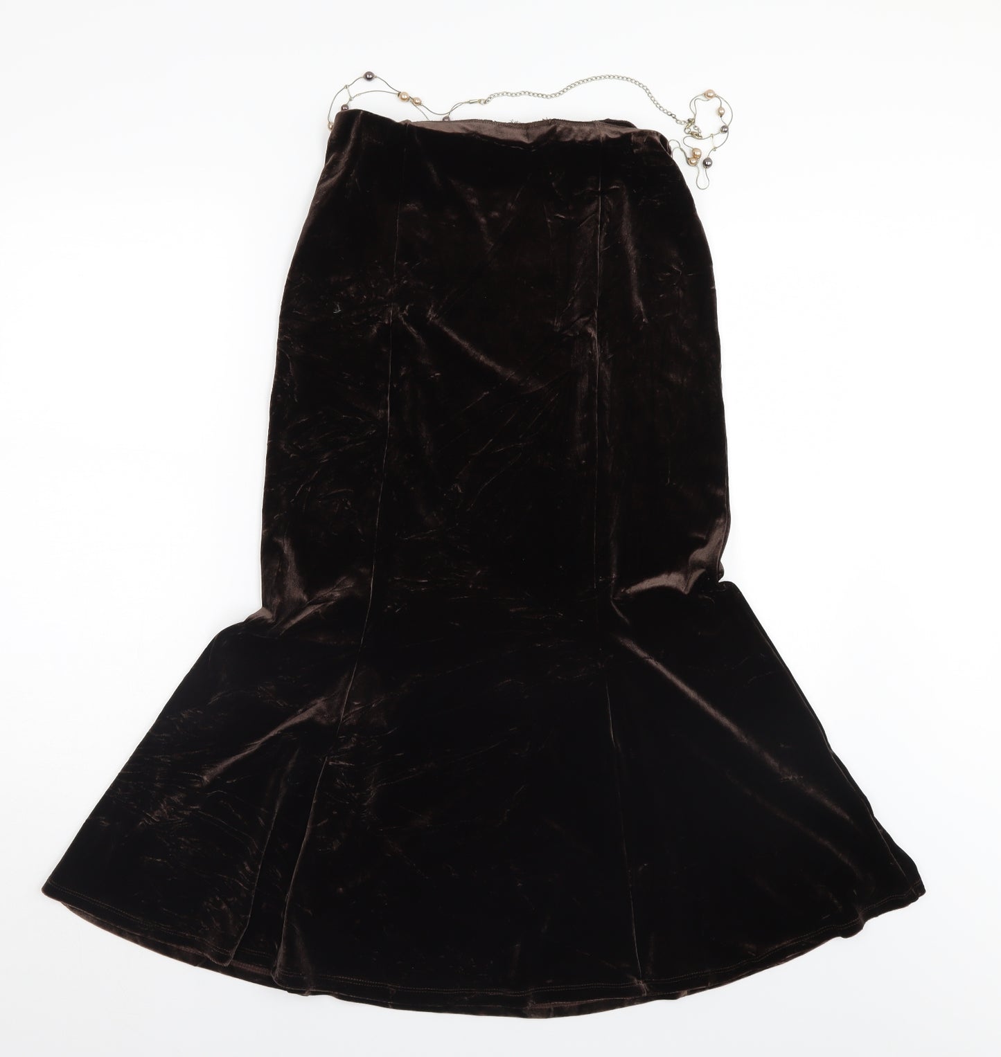 Principles Womens Brown   Trumpet Skirt Size 26 in