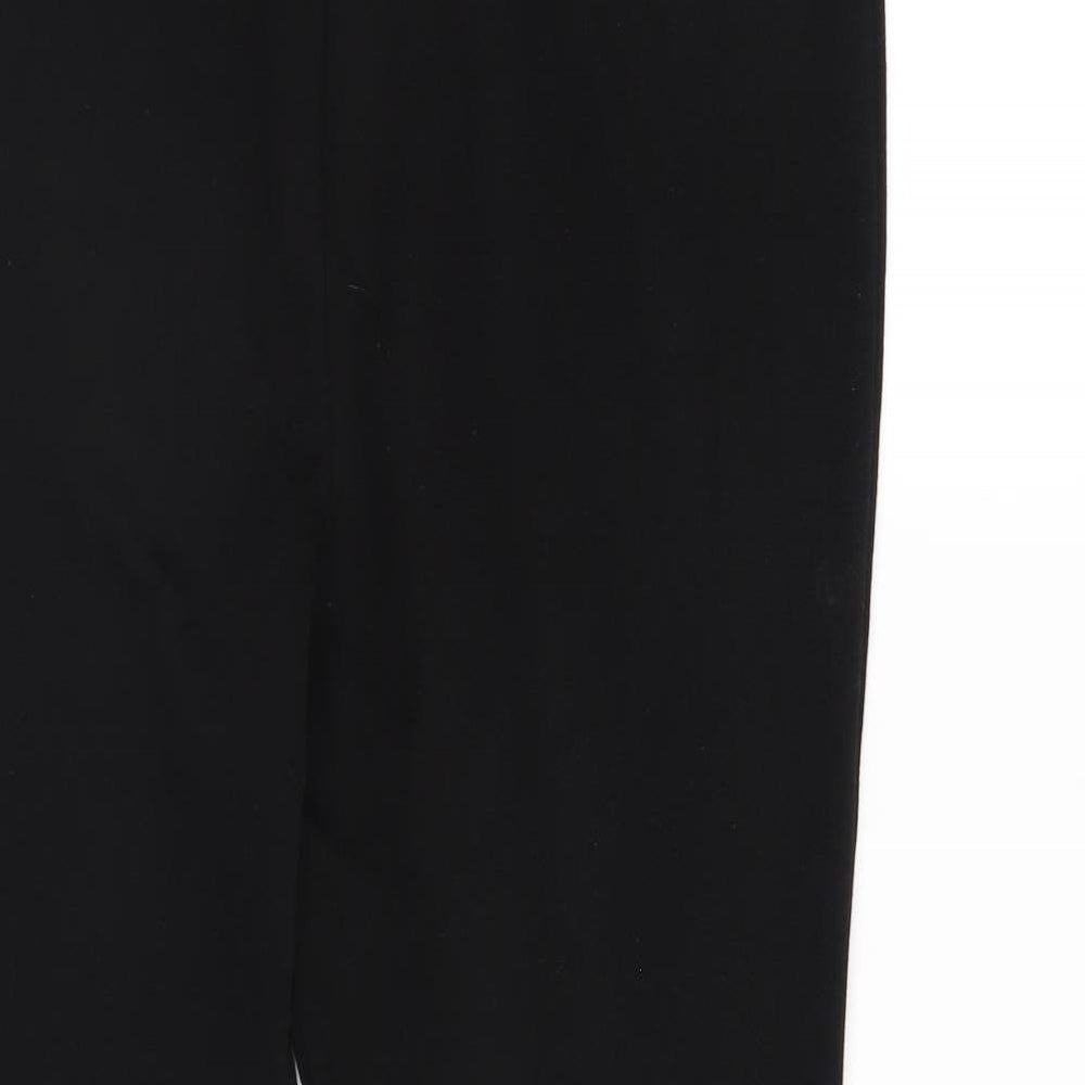 SheIn Womens Black   Cropped Trousers Size 16 L23 in