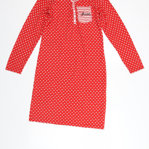 Perfect DreamRED Womens Red Polka Dot   Dress Size 6