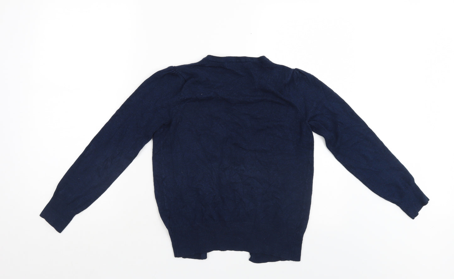 M&S Womens Blue   Cardigan Jumper Size 8