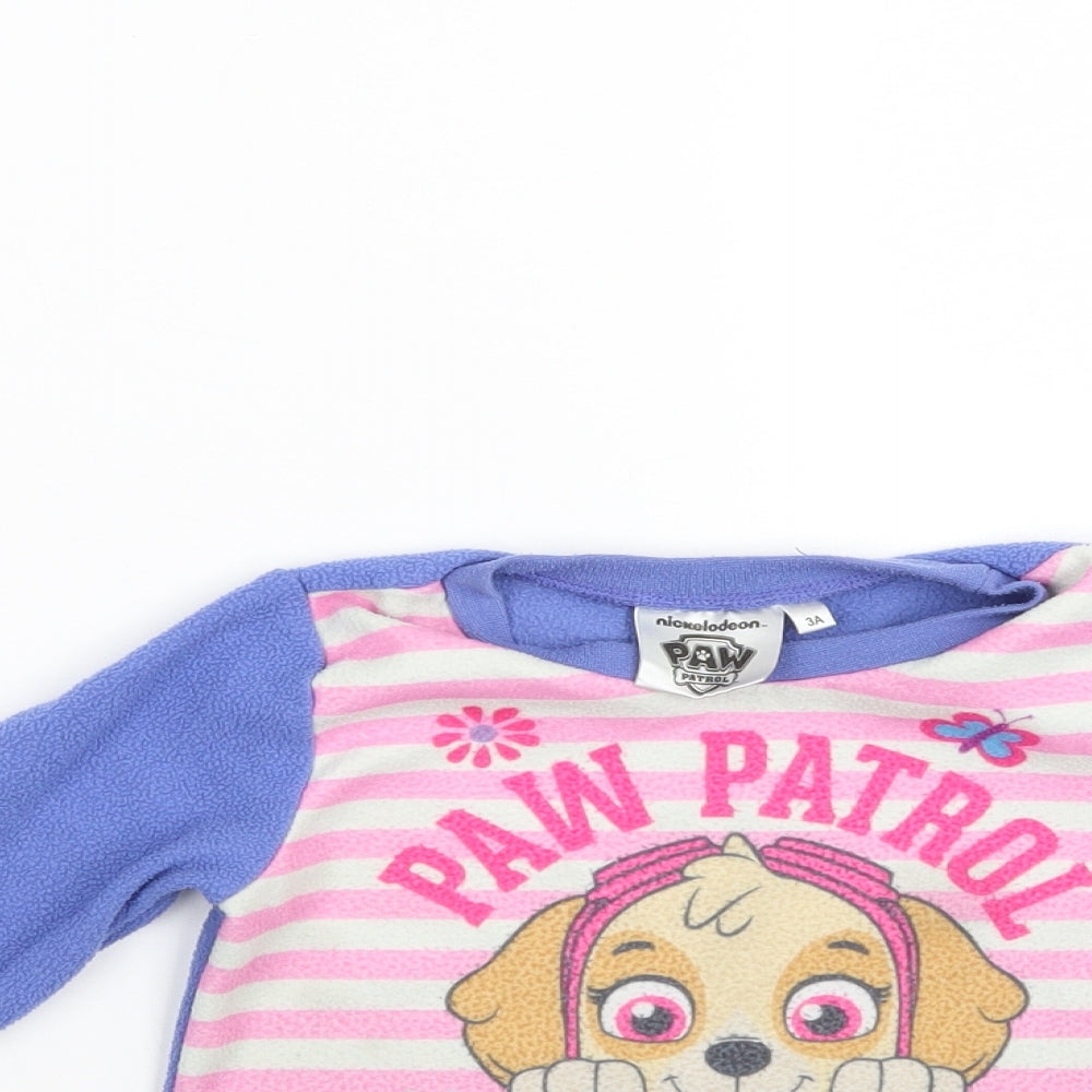 Paw patrol Girls Multicoloured   Pullover Sweatshirt Size 3-4 Years  - Paw Patrol