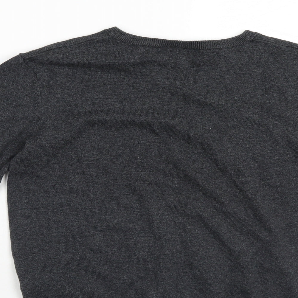 Debenhams Boys Grey   Pullover Jumper Size 11-12 Years