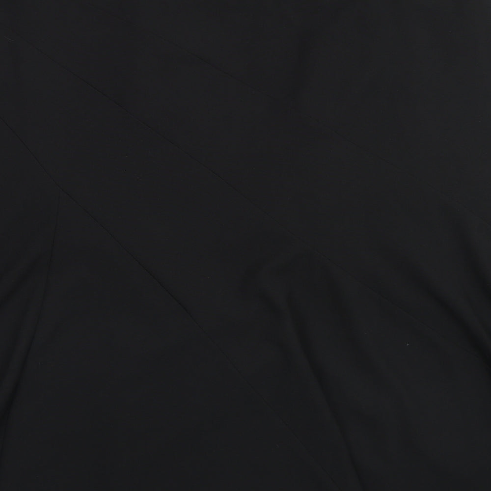 Evans Womens Black   A-Line Skirt Size 28