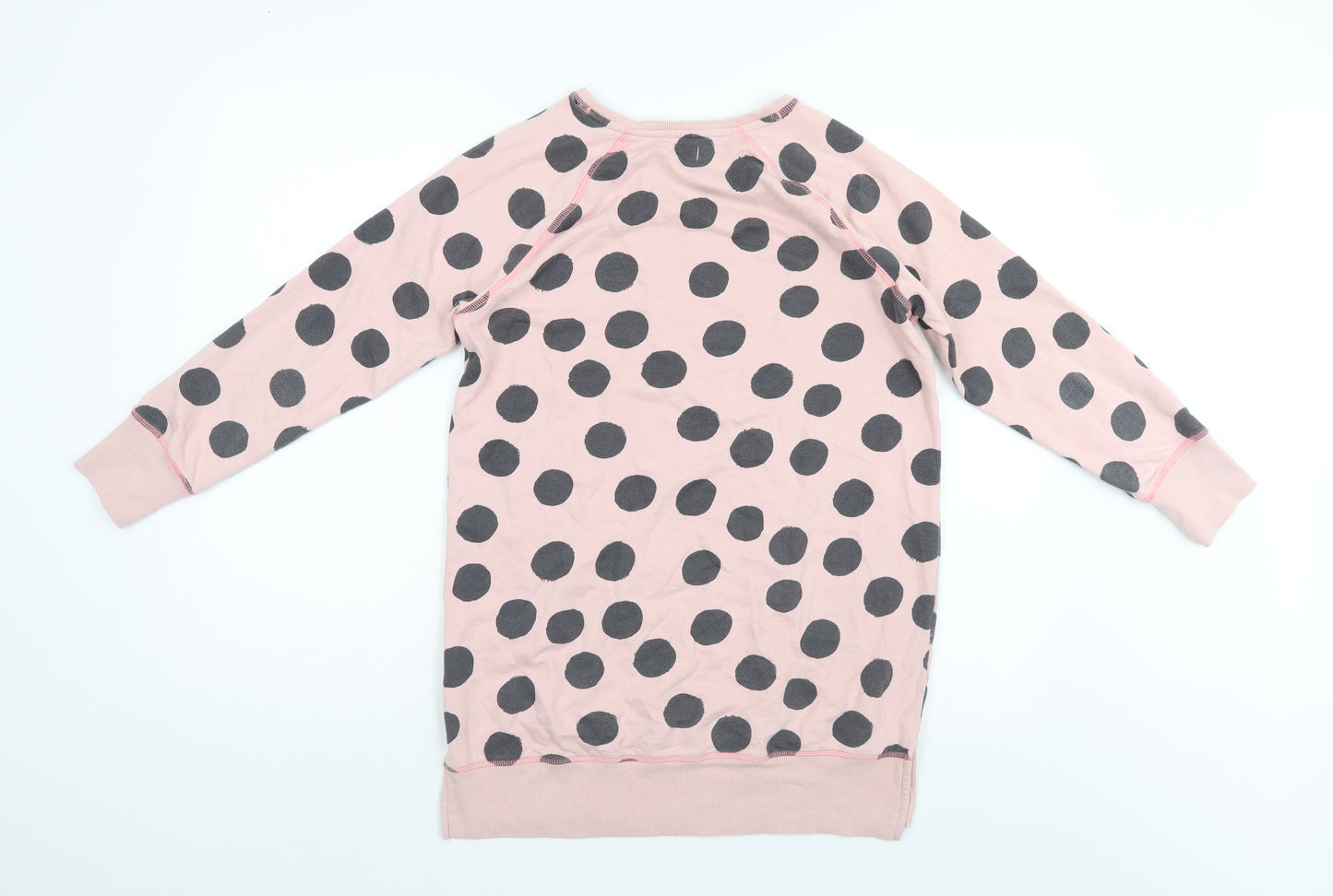 NEXT Girls Ivory Polka Dot  Pullover Jumper Size 12 Years