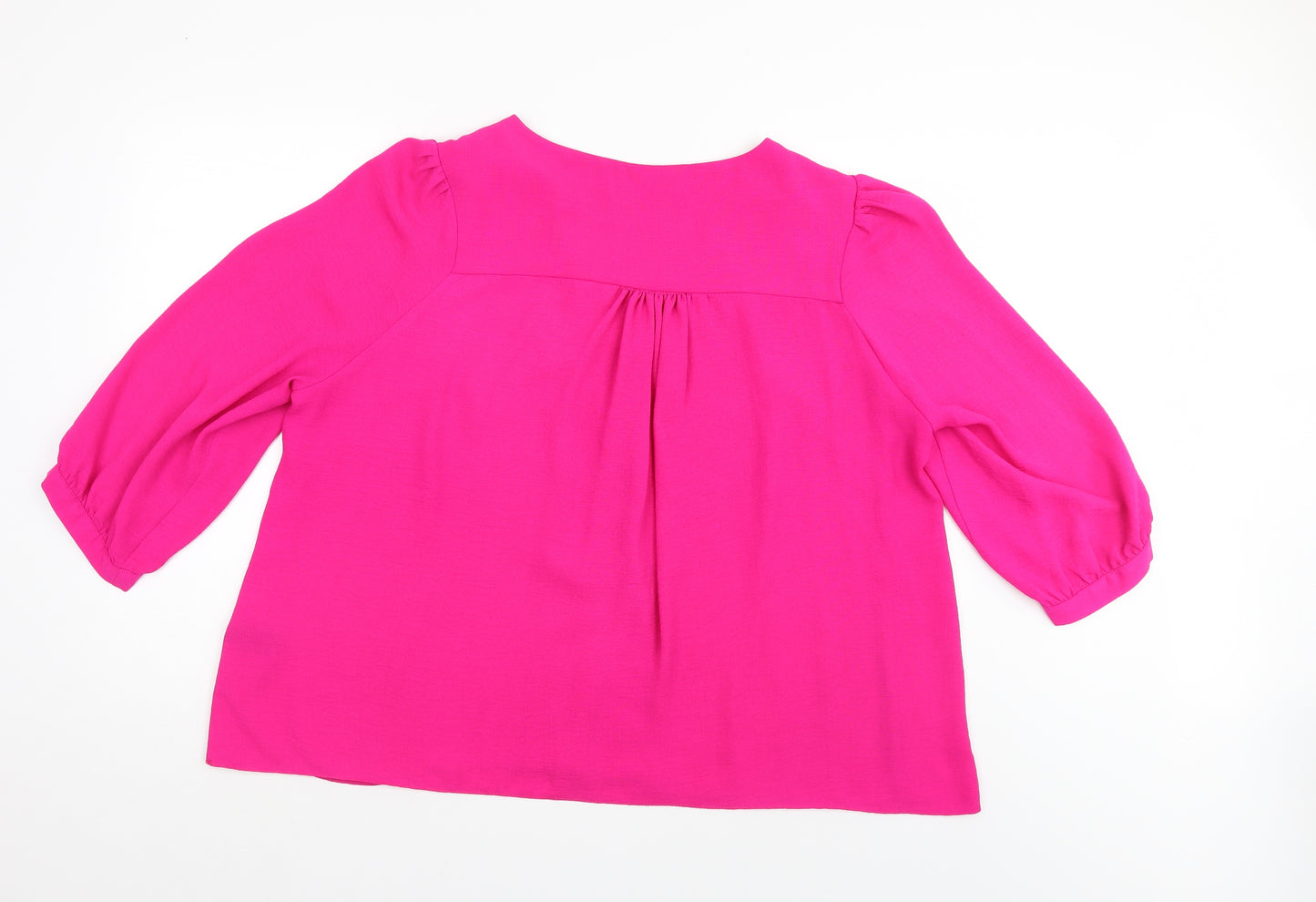 George Womens Pink   Basic Blouse Size 16