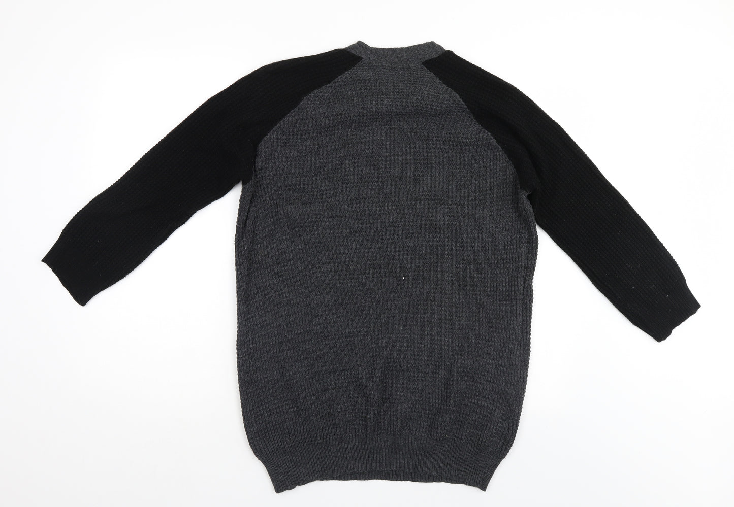 Be Jelous Womens Grey   Pullover Jumper Size L