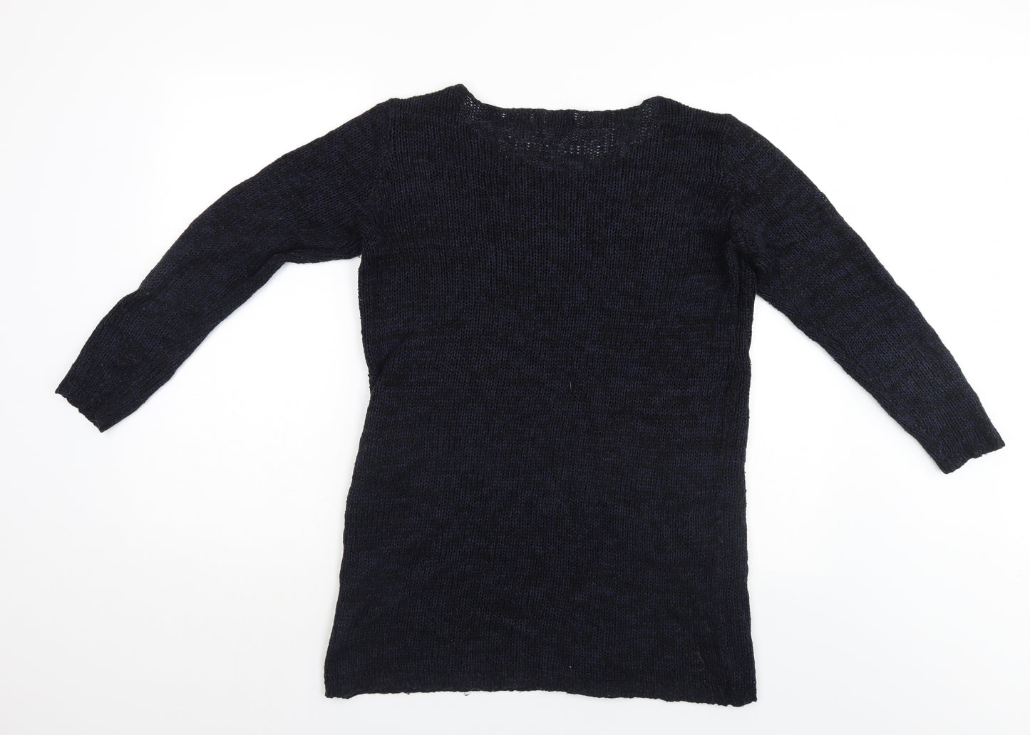 Jacqueline De Yong Womens Blue   Pullover Jumper