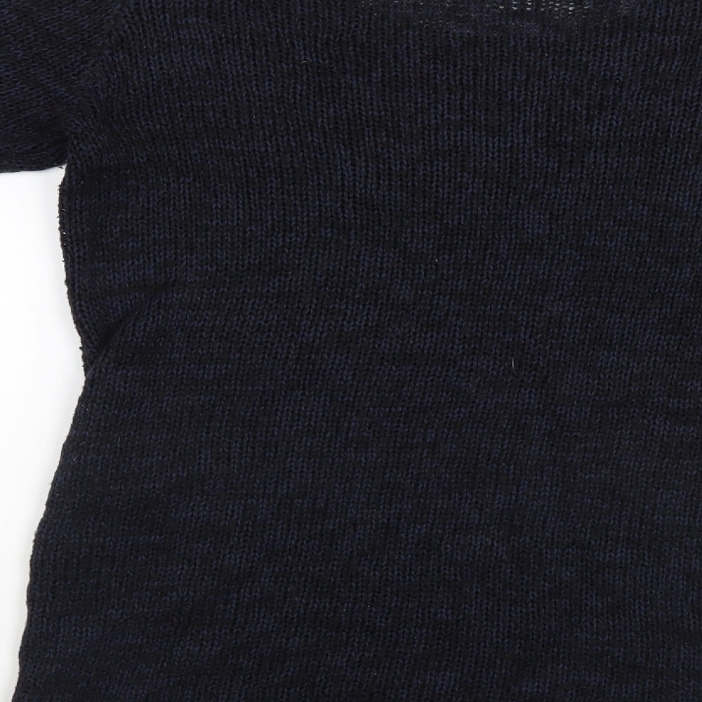 Jacqueline De Yong Womens Blue   Pullover Jumper