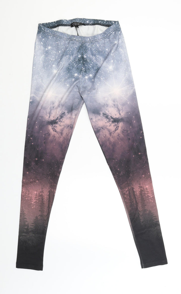 Topshop Womens Multicoloured Sweatpants Trousers Size 10 L28.5 in