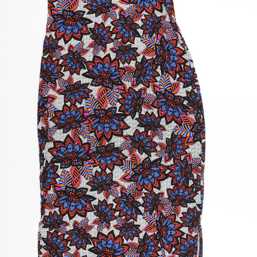 Atmosphere Womens Multicoloured Floral  Tank Dress  Size 12