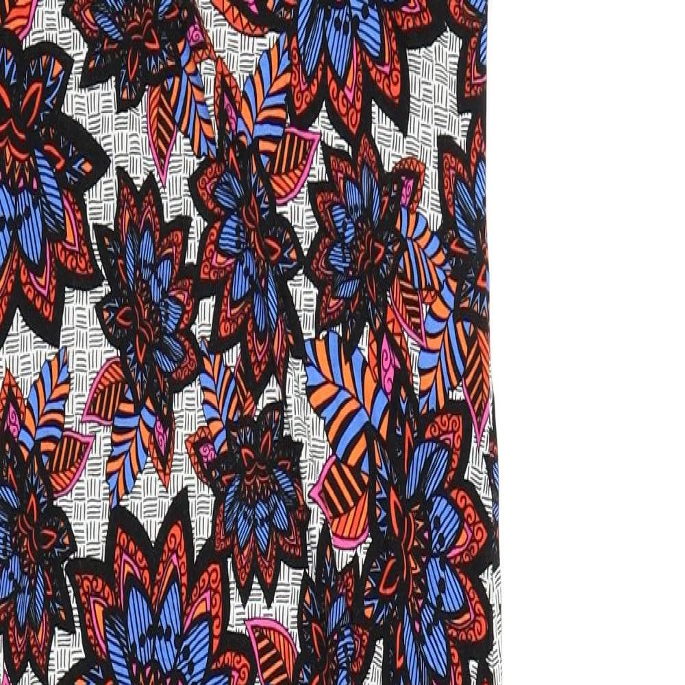 Atmosphere Womens Multicoloured Floral  Tank Dress  Size 12