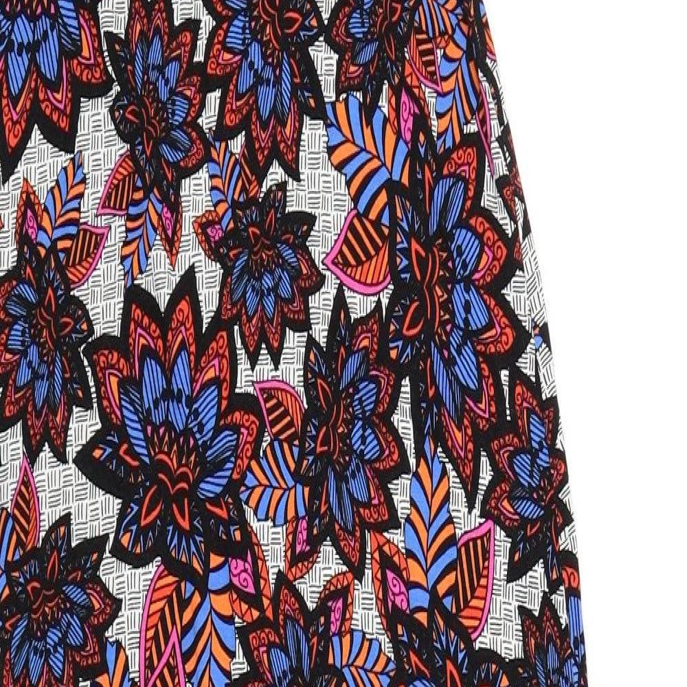 Atmosphere Womens Multicoloured Floral  Tank Dress  Size 12