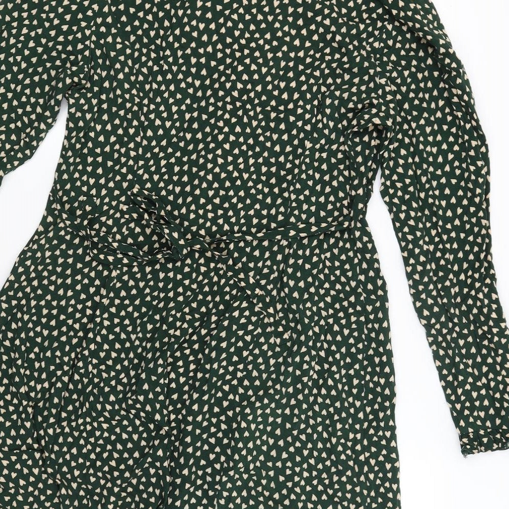 Primark Womens Green   Shirt Dress  Size 16