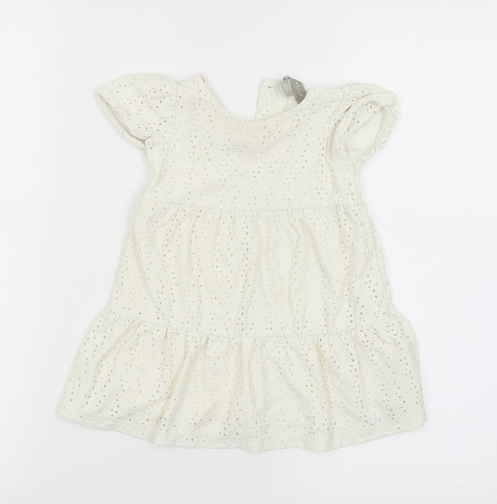 Primark Girls Yellow Shift Size 9-12 Months