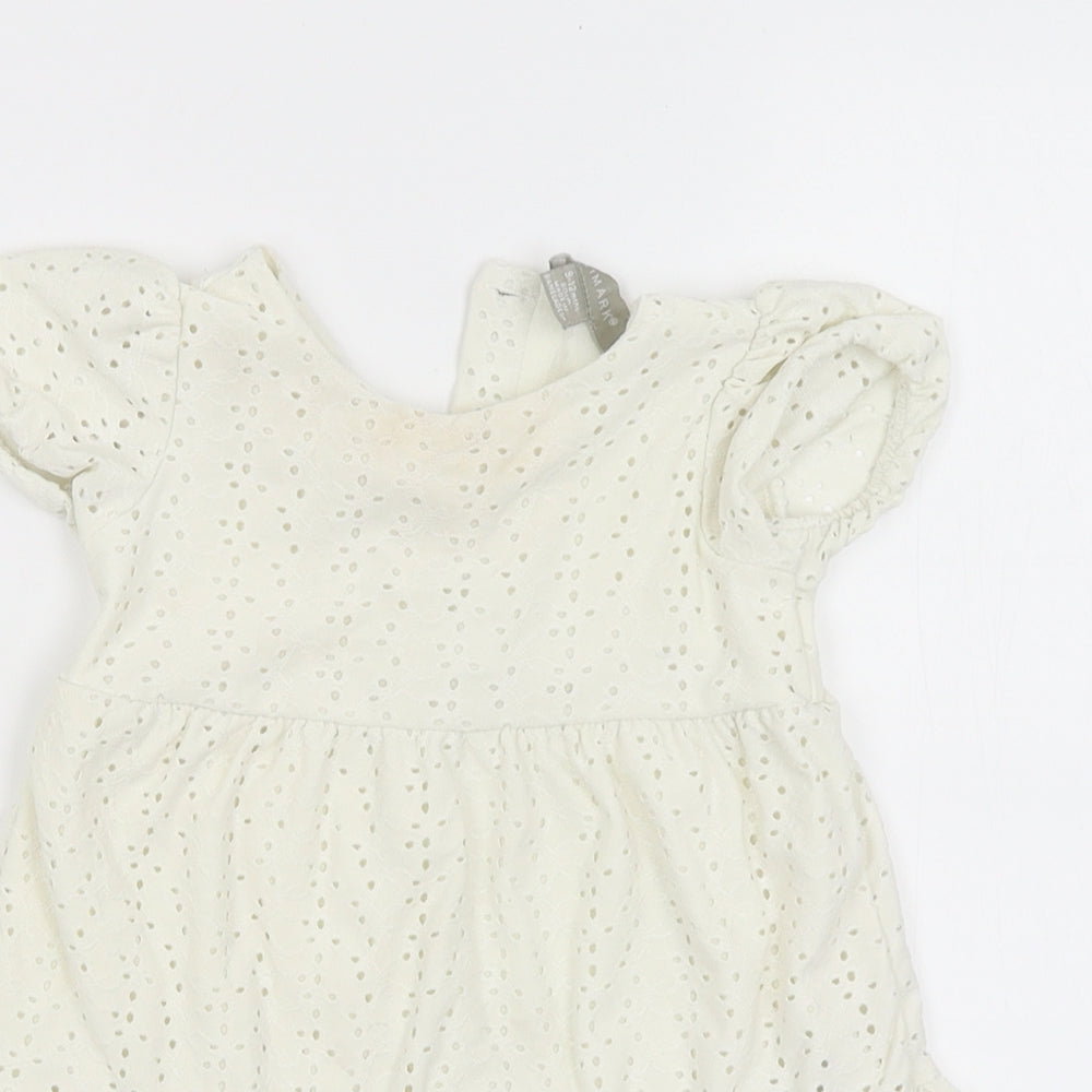 Primark Girls Yellow   Shift  Size 9-12 Months