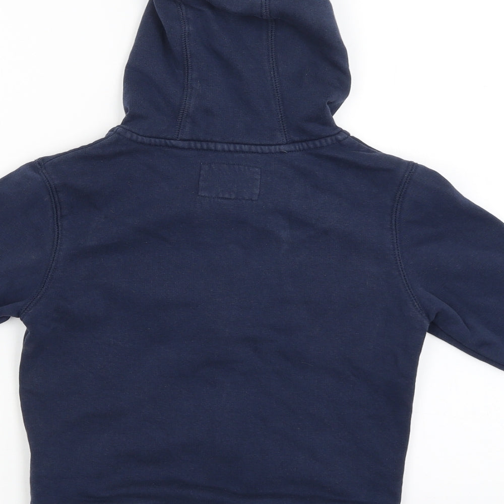 premium essentials Boys Blue   Full Zip Hoodie Size 3-4 Years