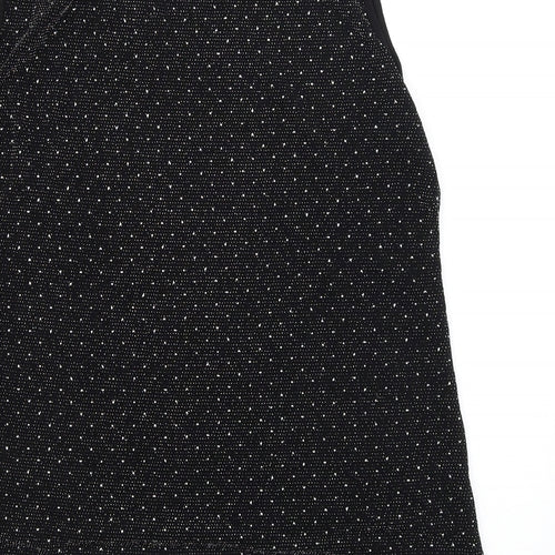 candi Womens Black   Basic Blouse Size 14