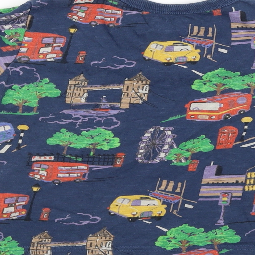 NEXT Boys Blue   Babydoll Pyjama Top Size 18-24 Months