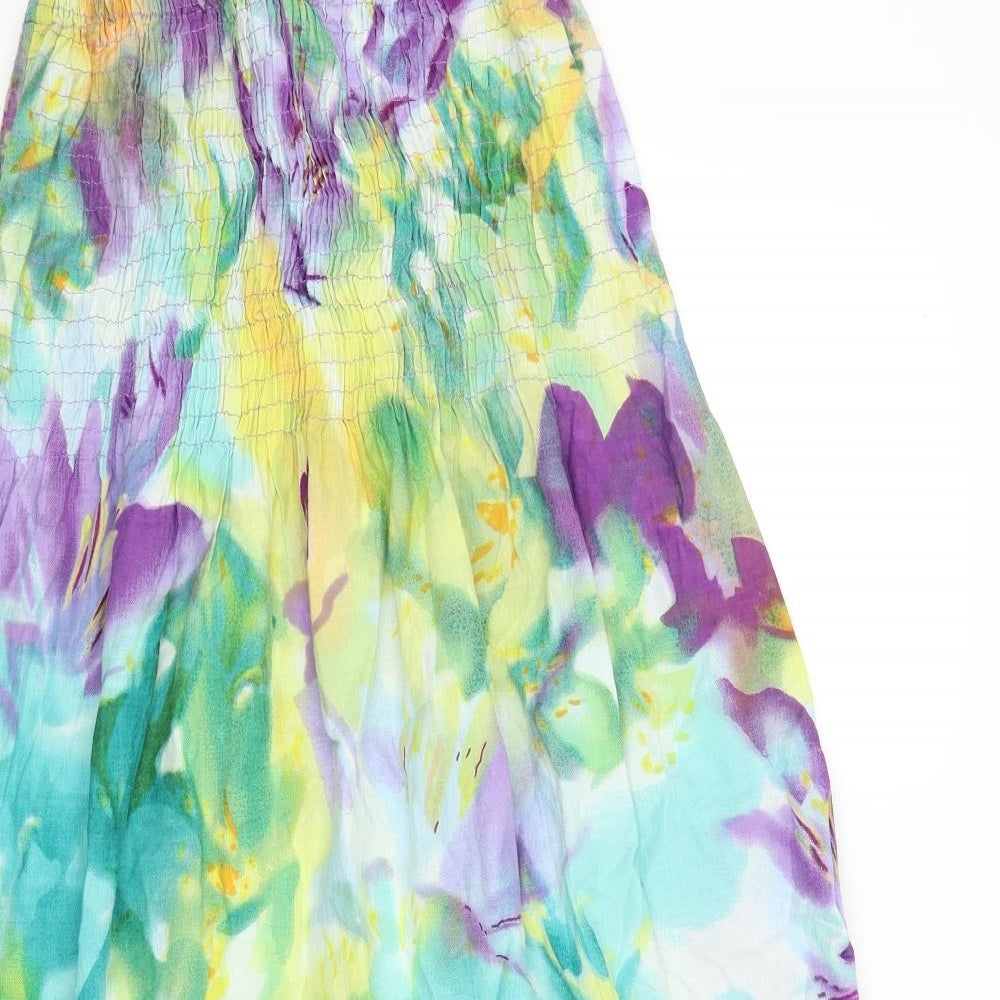 intuition  Womens Multicoloured Floral  Fit & Flare  Size M