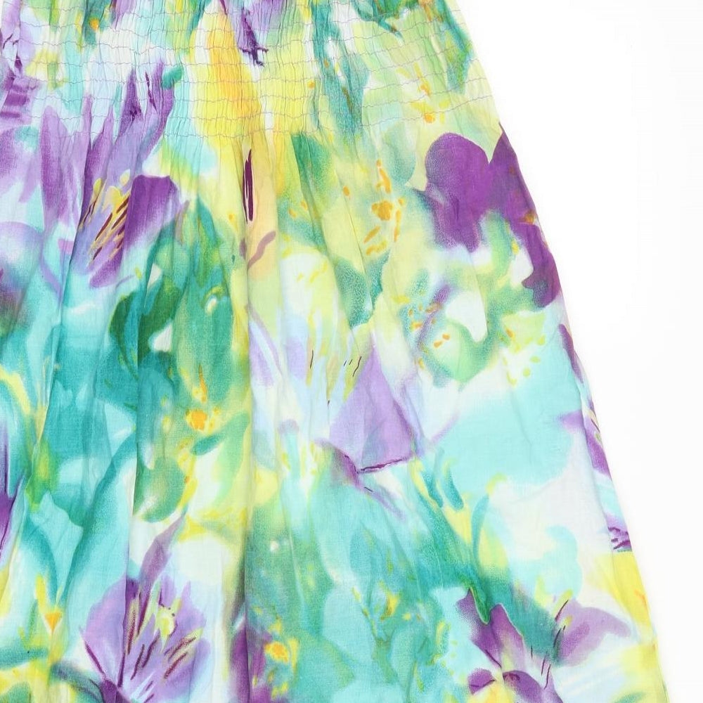 intuition  Womens Multicoloured Floral  Fit & Flare  Size M