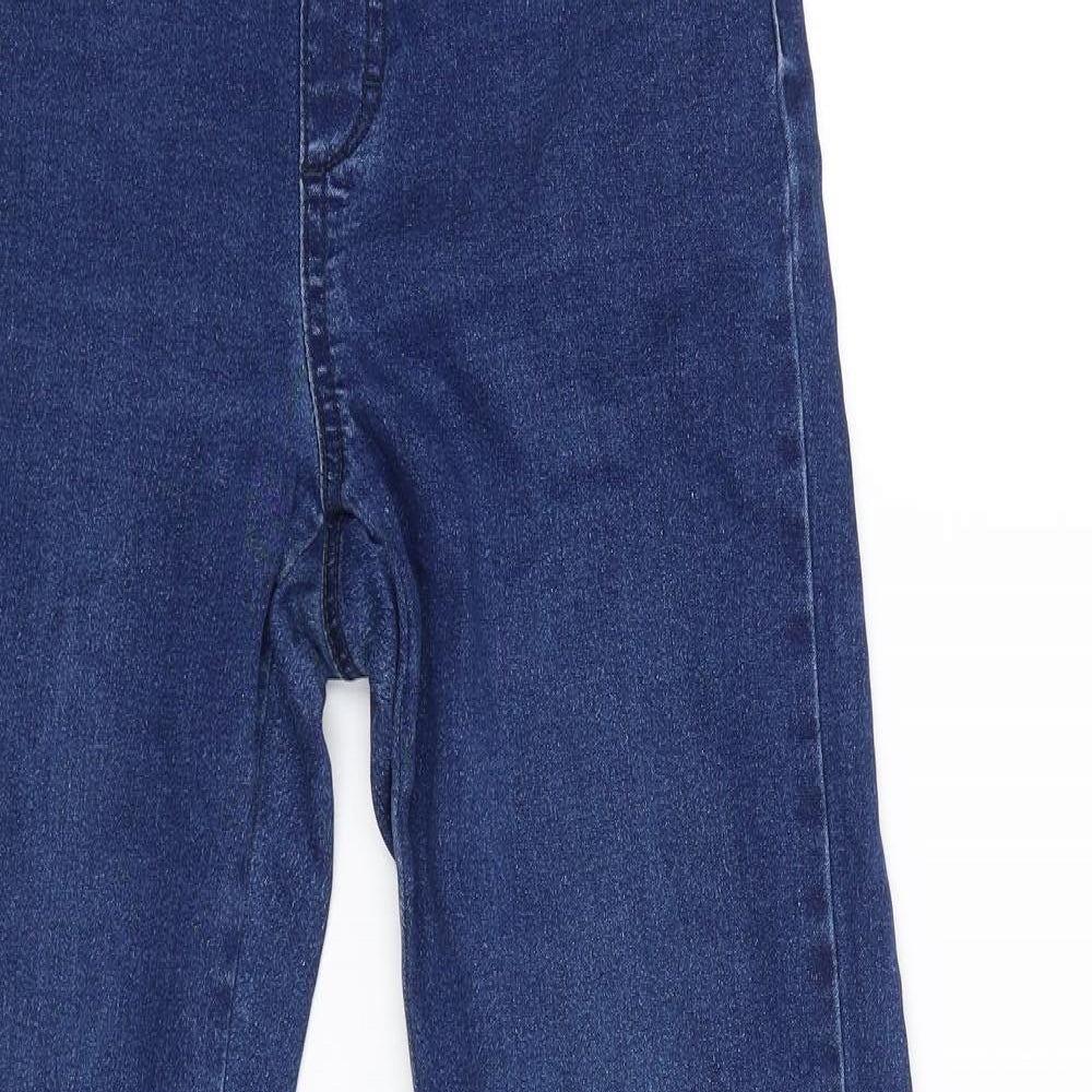 ESMARA Womens Blue   Jegging Trousers Size 8 L30 in