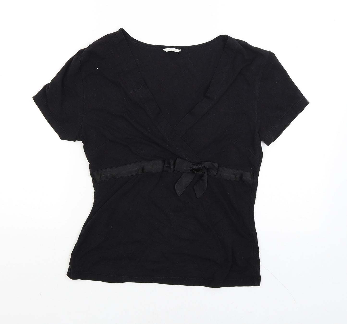 NEXT Womens Black   Basic Blouse Size 12