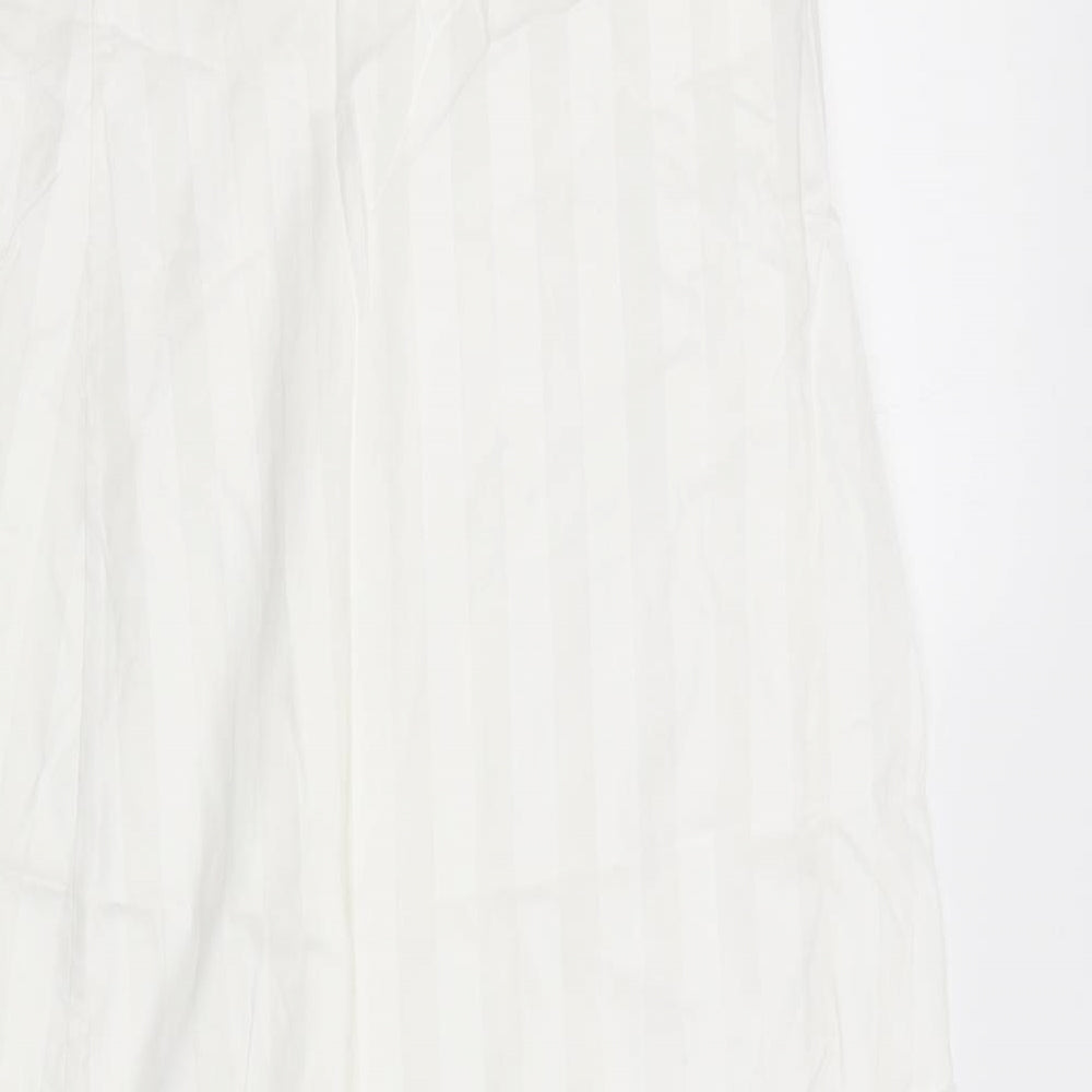 bodcs Womens White   A-Line  Size M