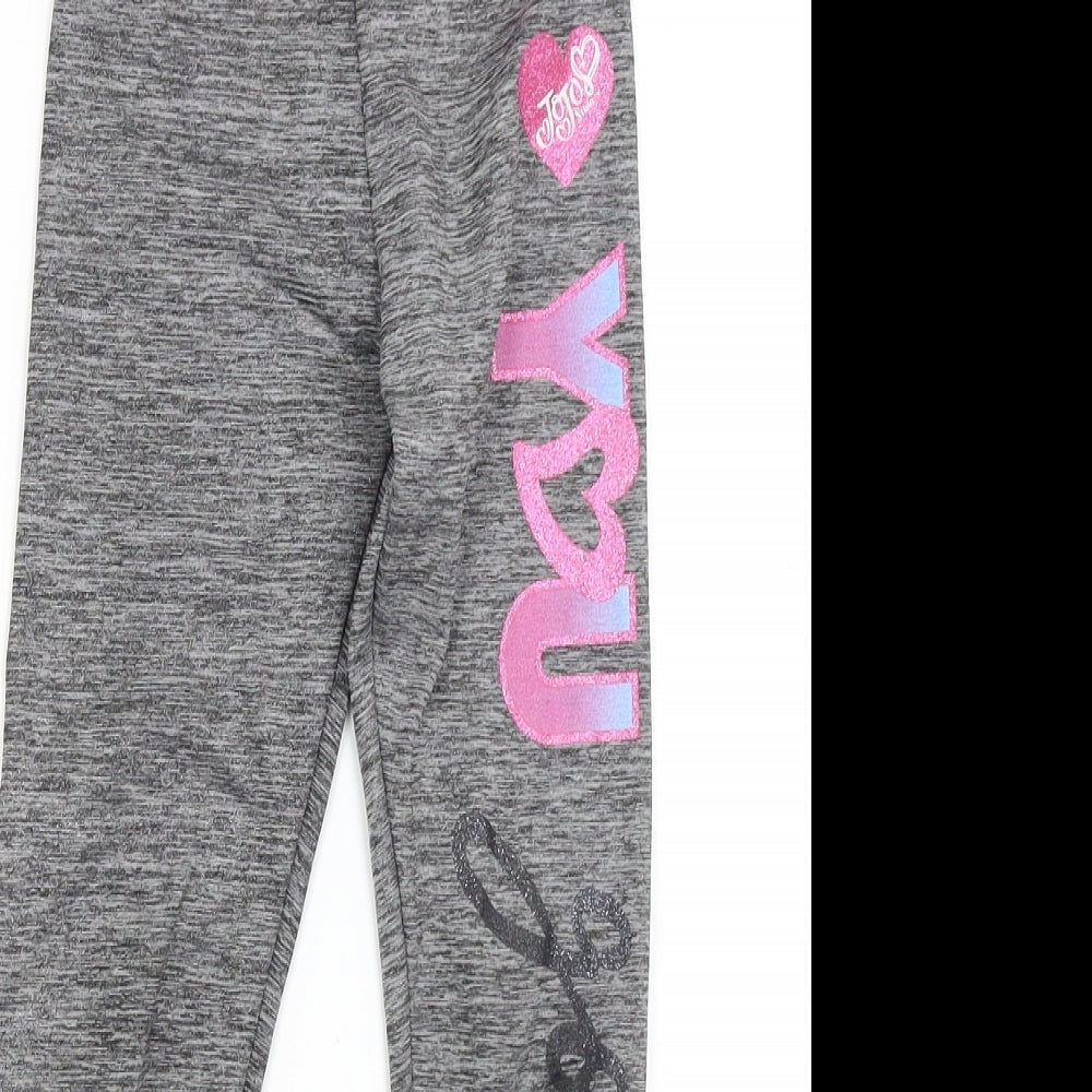 jo jo Girls Grey   Jogger Trousers Size 7-8 Years