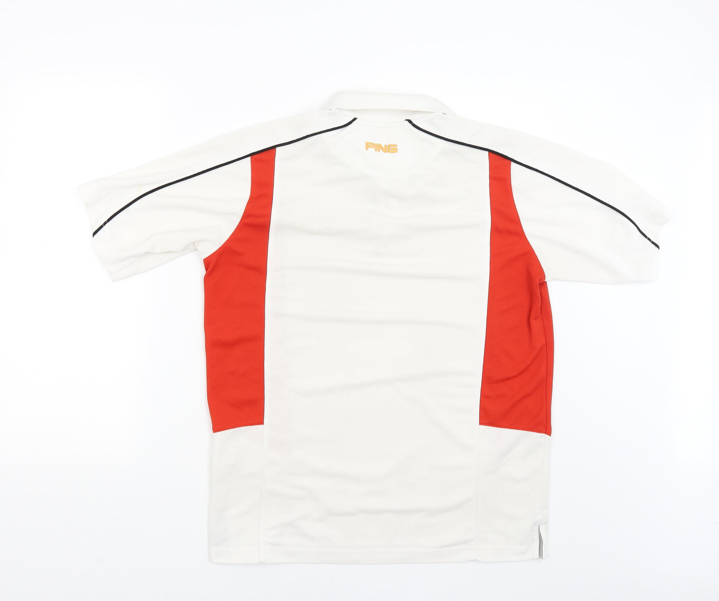 Ping Mens White    T-Shirt Size M