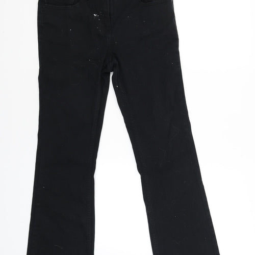 NEXT Womens Black   Bootcut Jeans Size 10 L28 in