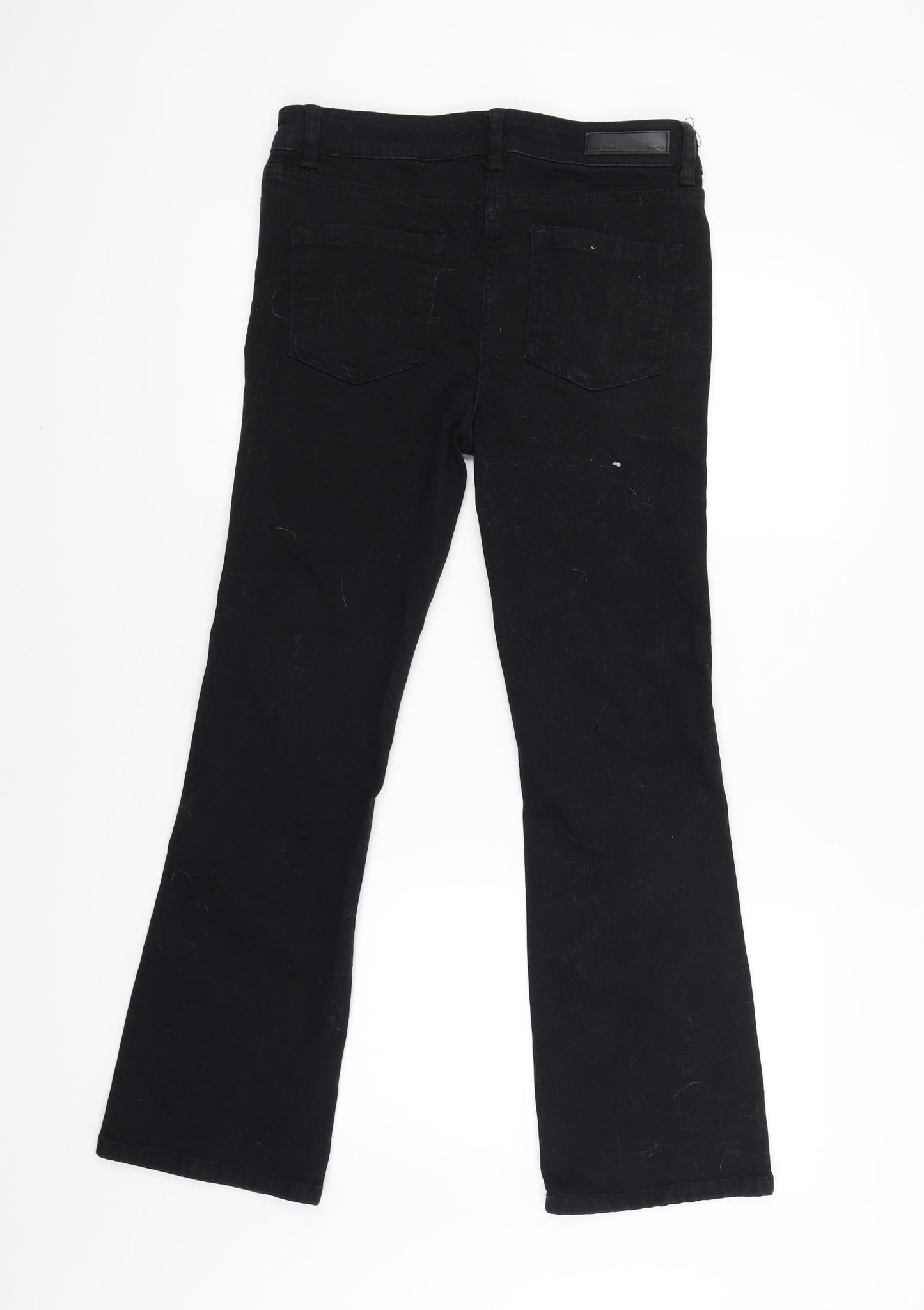 NEXT Womens Black   Bootcut Jeans Size 10 L28 in