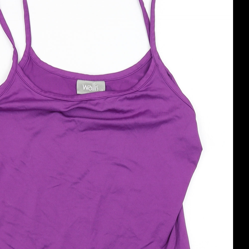 Wallis Womens Purple   Camisole Tank Size 12