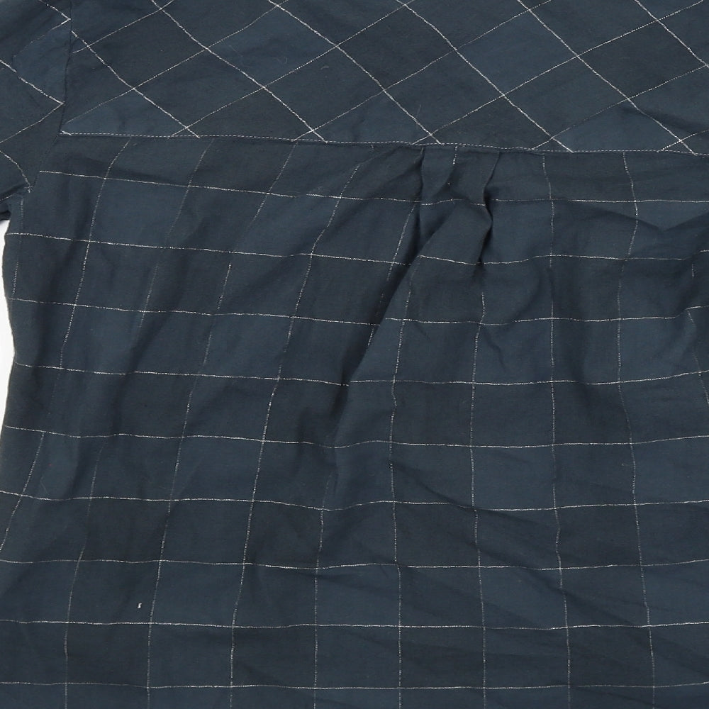 NEXT Womens Blue   Basic Button-Up Size 12