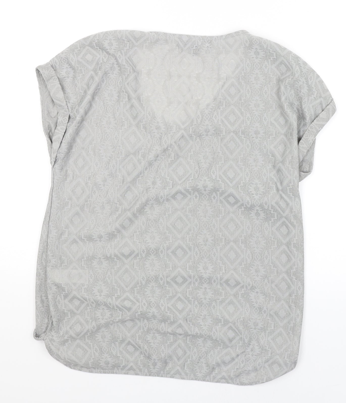 NEXT Womens Grey   Basic Blouse Size 12