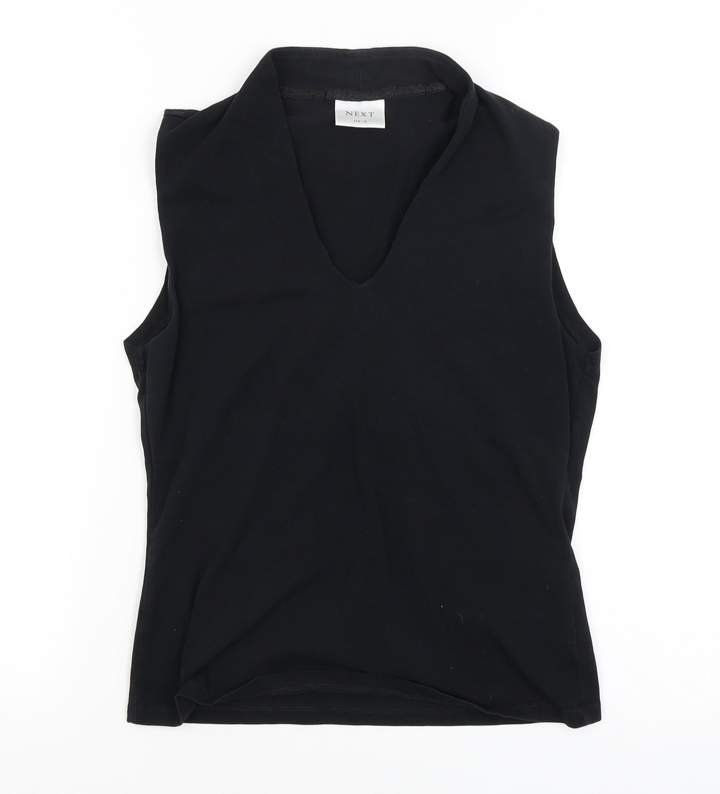 NEXT Womens Black   Basic Blouse Size 12