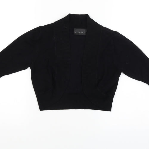 west one Womens Black   Cardigan Jumper Size 12
