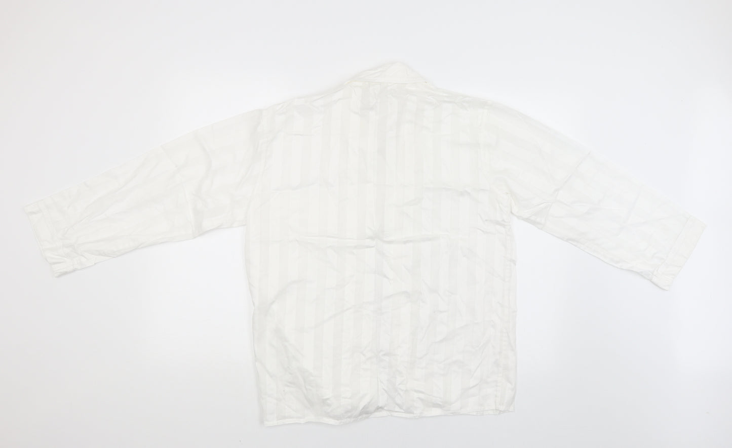 Bodas Womens White   Basic Button-Up Size M