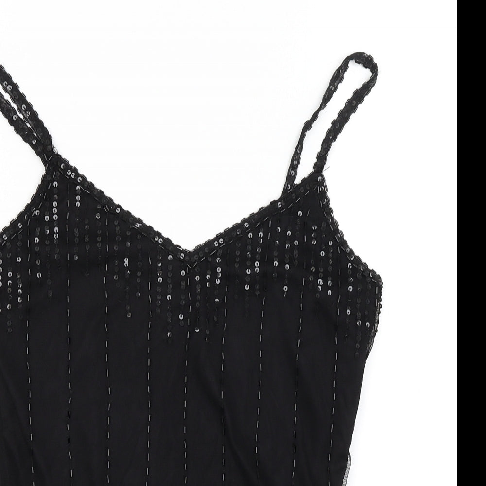 Wallis Womens Black   Camisole Blouse Size 10