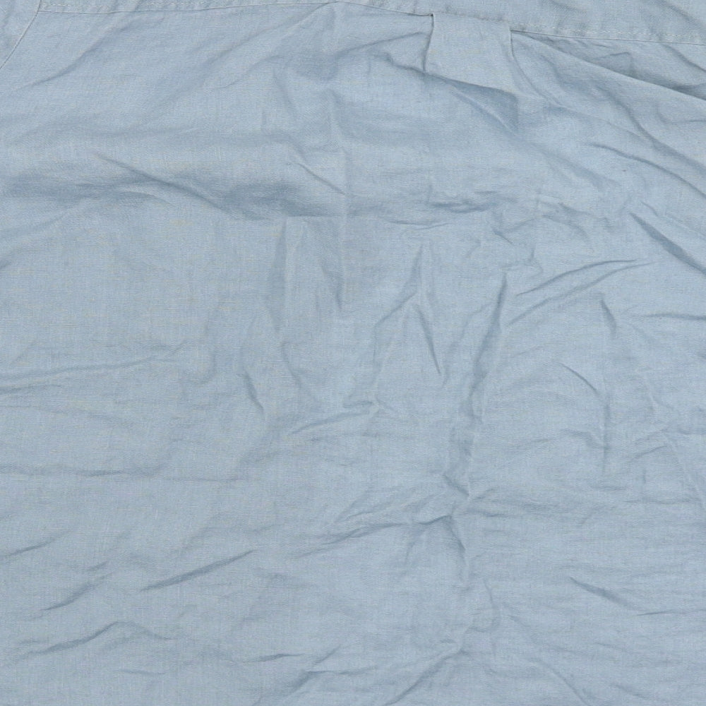 NEXT Womens Blue   Basic Button-Up Size 12