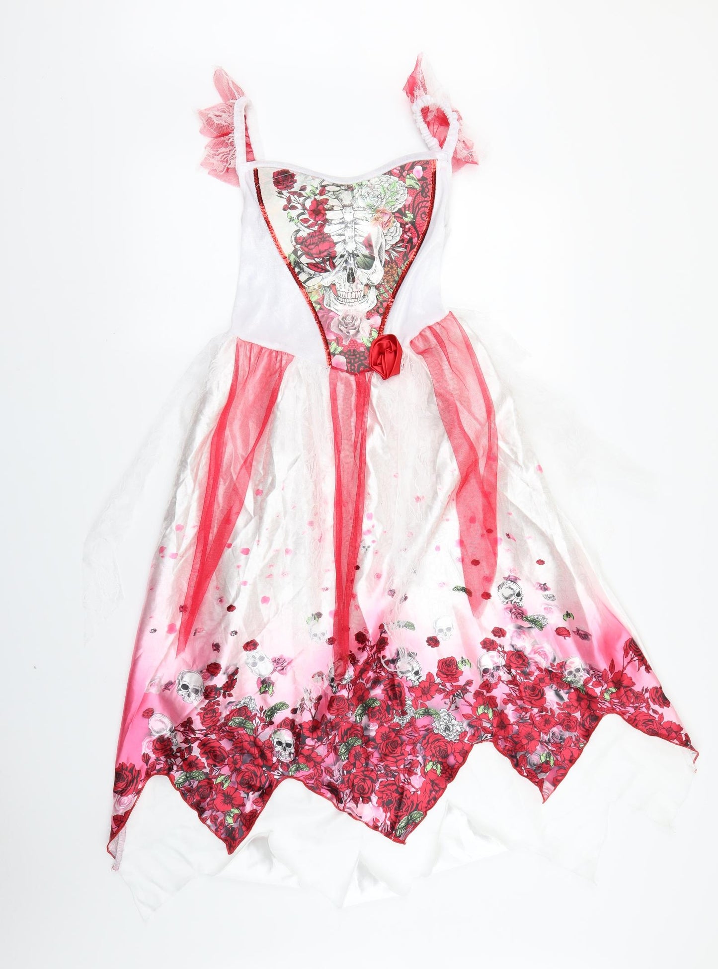 George Girls White   A-Line  Size 11-12 Years  - Halloween Fancy dress