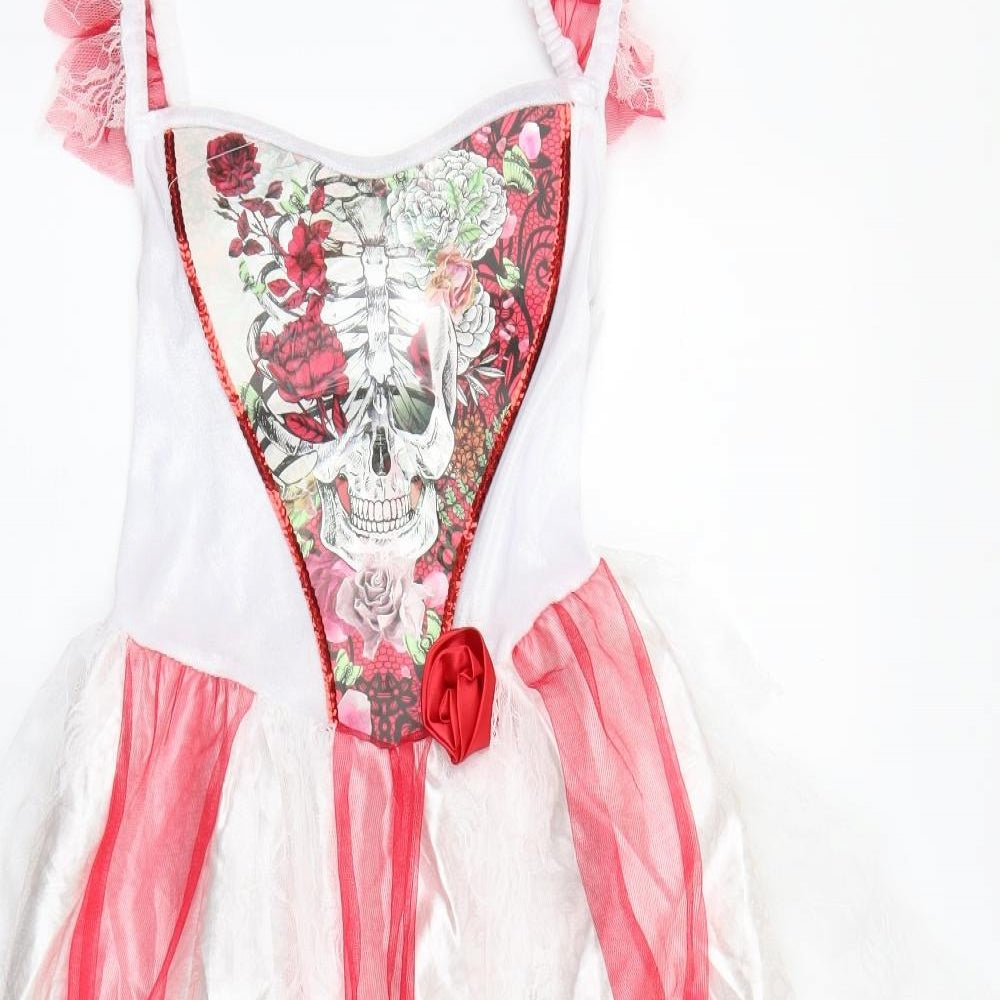 George Girls White   A-Line  Size 11-12 Years  - Halloween Fancy dress