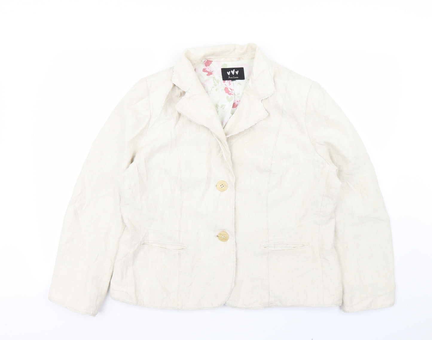 Marks and Spencer Womens Brown   Jacket Blazer Size 20