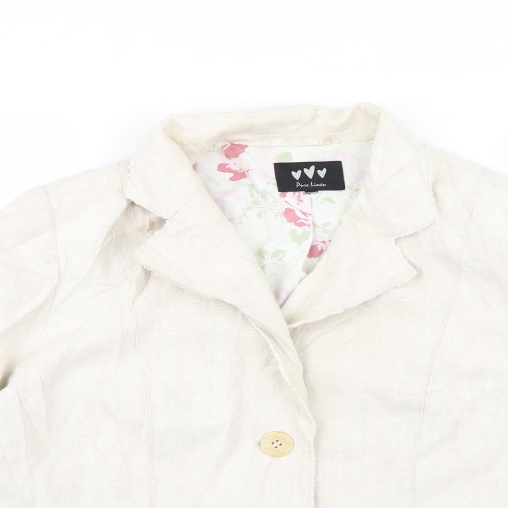 Marks and Spencer Womens Brown   Jacket Blazer Size 20