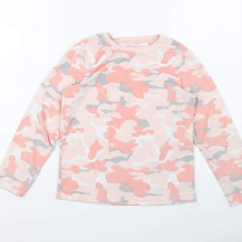 Primark Girls Pink Camouflage  Cami Pyjama Top Size 10-11 Years