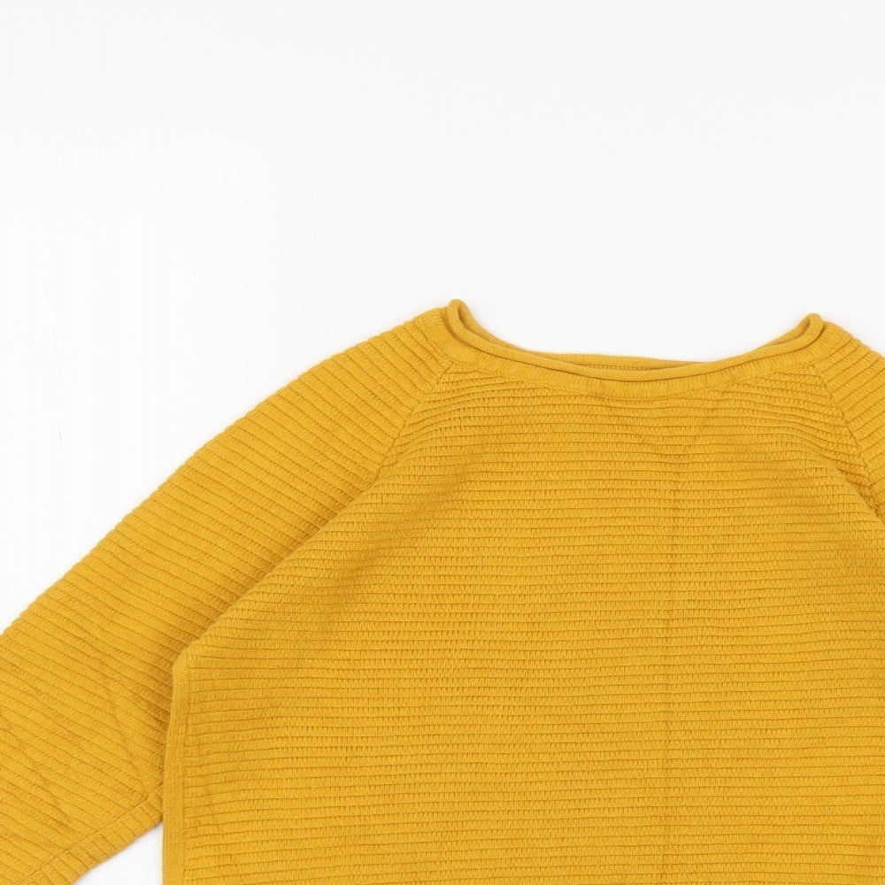 Primark Boys Yellow   Pullover Jumper Size 6-7 Years