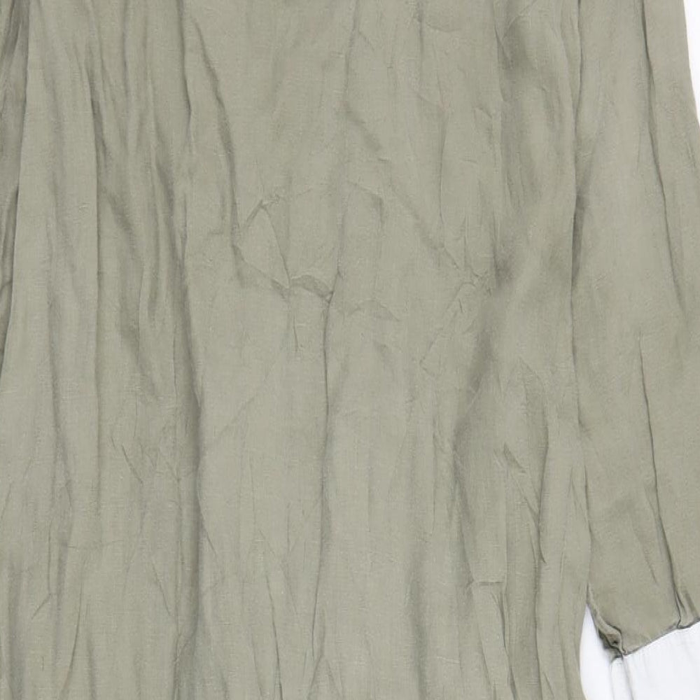 voile designs Womens Green   Tank Dress