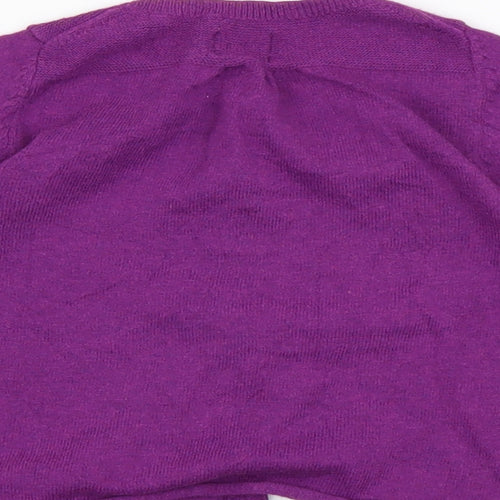Mini Boden  Purple   Cardigan Jumper Size 18-24 Months